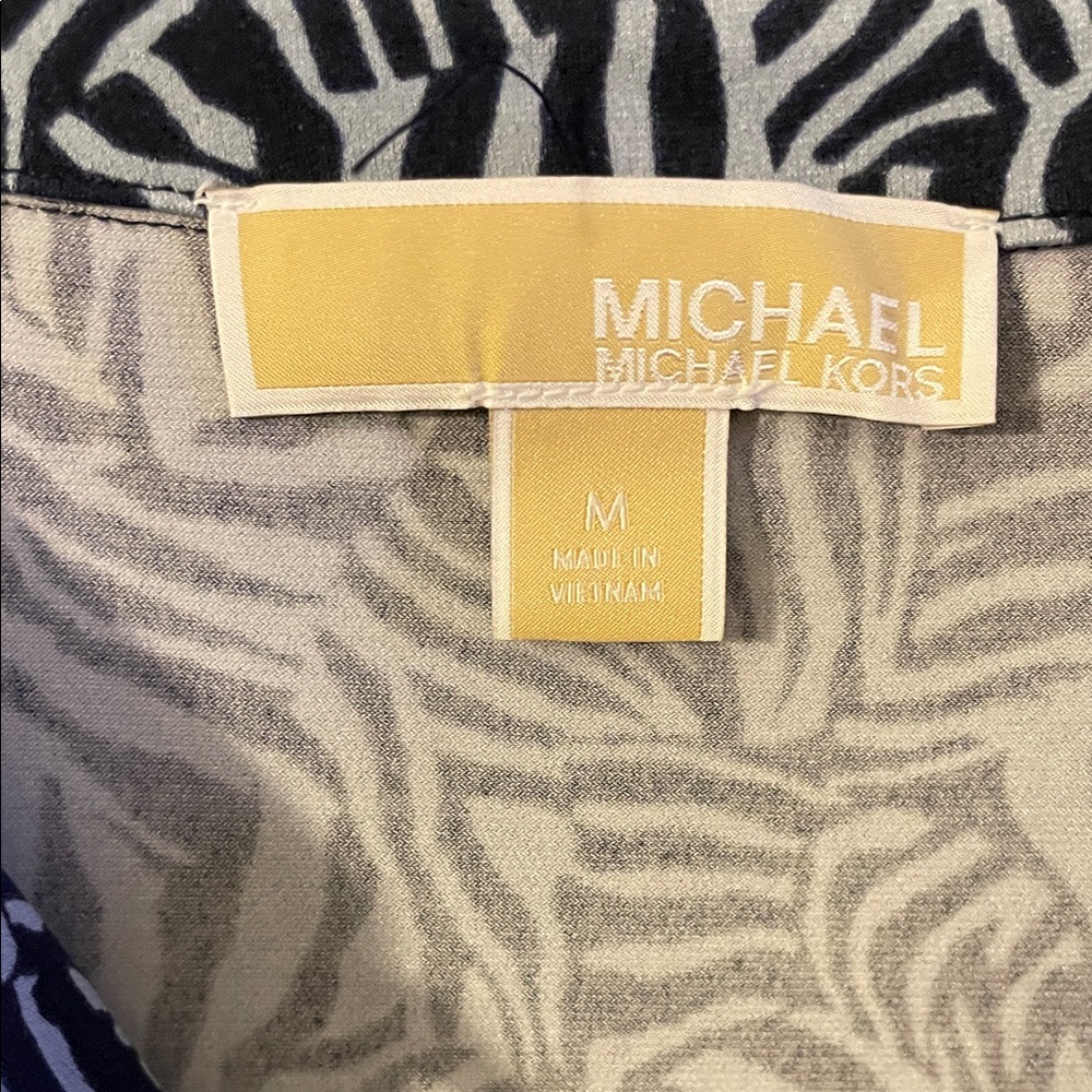Michael Kors zebra print dress - like new! - Picture 2 of 9